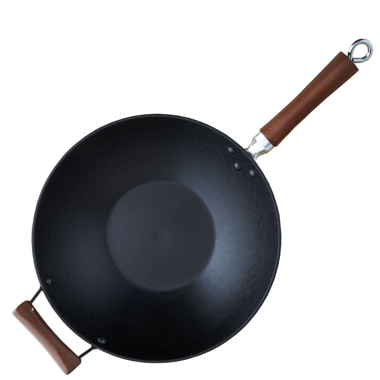 IMUSA IMUSA PTFE Nonstick Pre-seasoned Light Cast Iron Saute Pan with  Stainless Steel Handles 11 Inch, Black - IMUSA