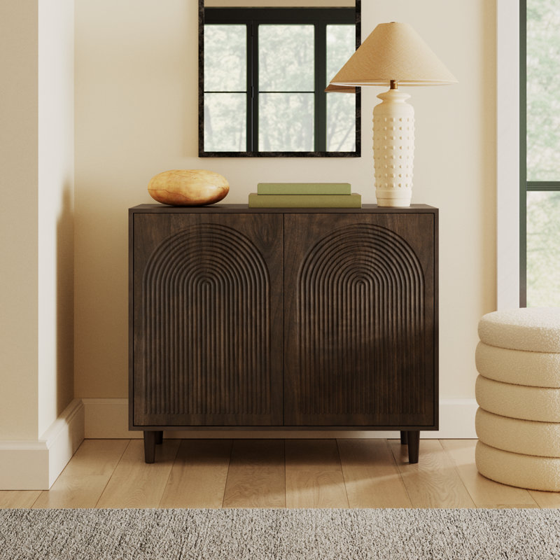 Apia Accent Cabinet, Dark Brown