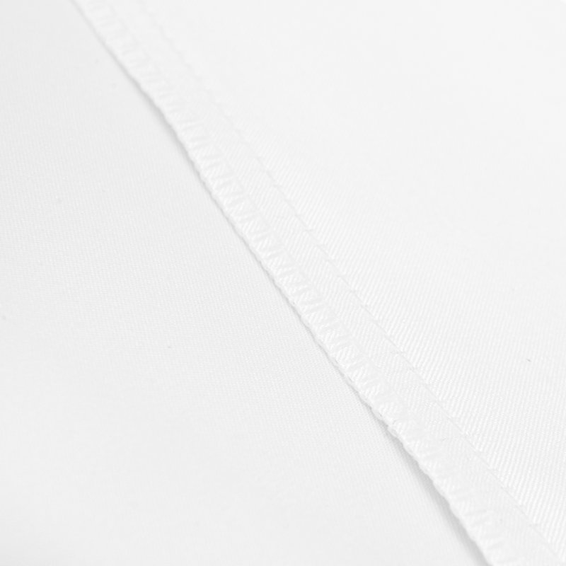  Satin Pillow Cases, White, Standard