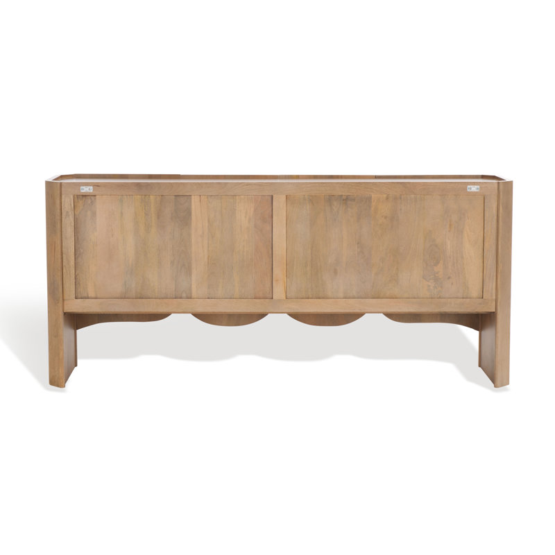 Delway 4 Door Wood Sideboard