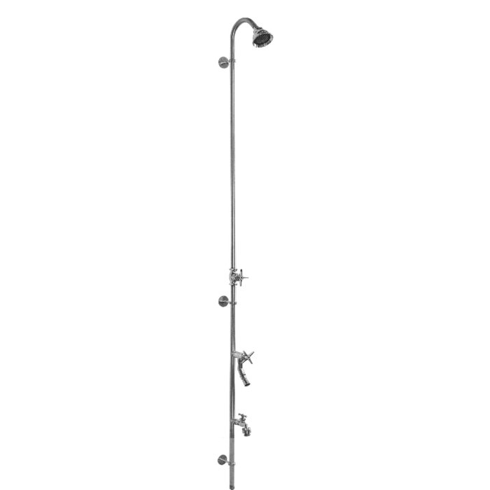 Wall Mounted Outdoor Shower