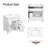 30" Modern Bathroom Vanity with Ceramic Top-78692525
