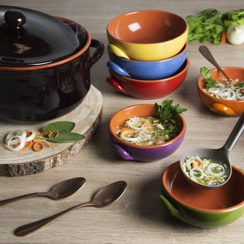 Antichi Sapori Non-Stick Terracotta Saucepan