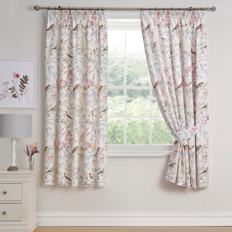 Semi Sheer Curtain Pair