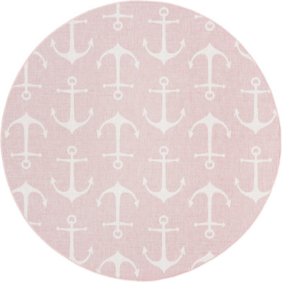 Tapis d'extérieur Ayton couleur écume de mer