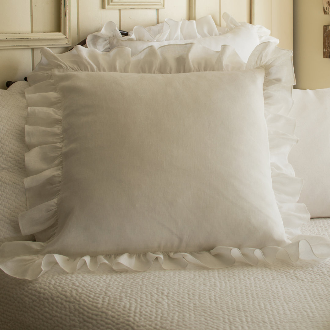 Verandah Linen Ruffled Sham Taylor Linens 