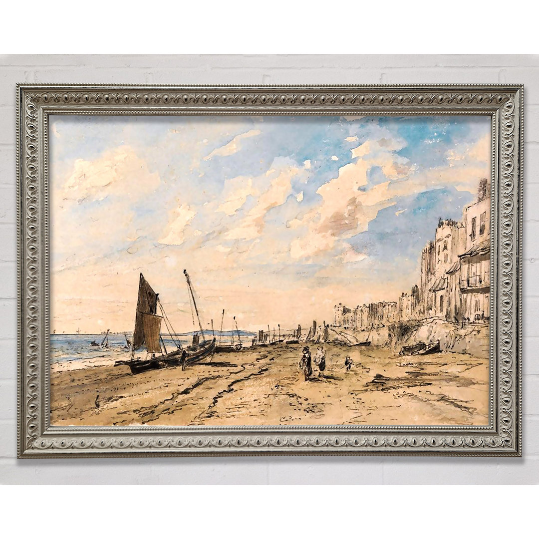 Constable Brighton Beach - Einzelner Bilderrahmen Kunstdrucke