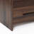 21.7'' H Mid-Century Modern Walnut Nightstand with 2 Drawers