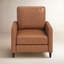Fauteuil inclinable en cuir fleur -794914790