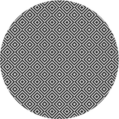 Tapis à motifs gris / noir