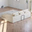 Canapé modulaire rembourré en L sans os-1934827056