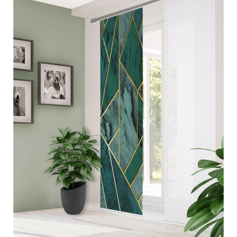 Semi Sheer Sliding Panel Single Panel
