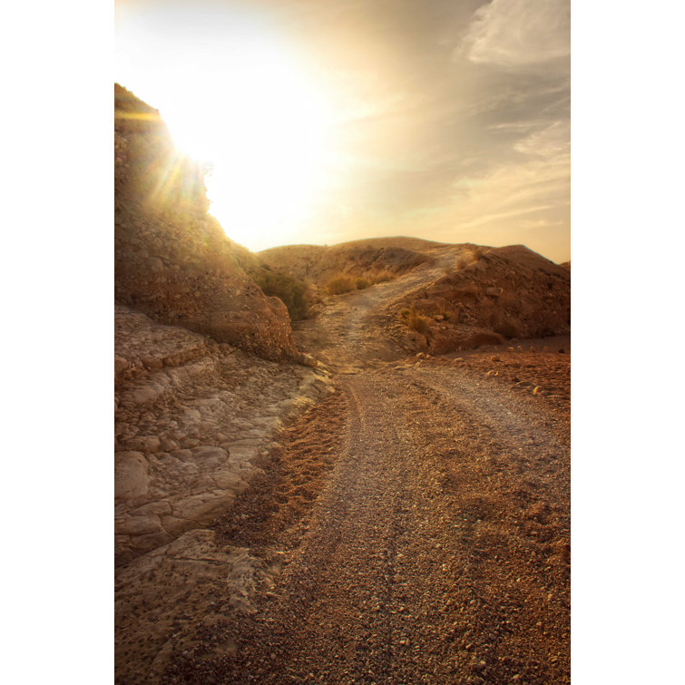Millwood Pines Mountain Road at Sunset - Wrapped Canvas Photograph ...
