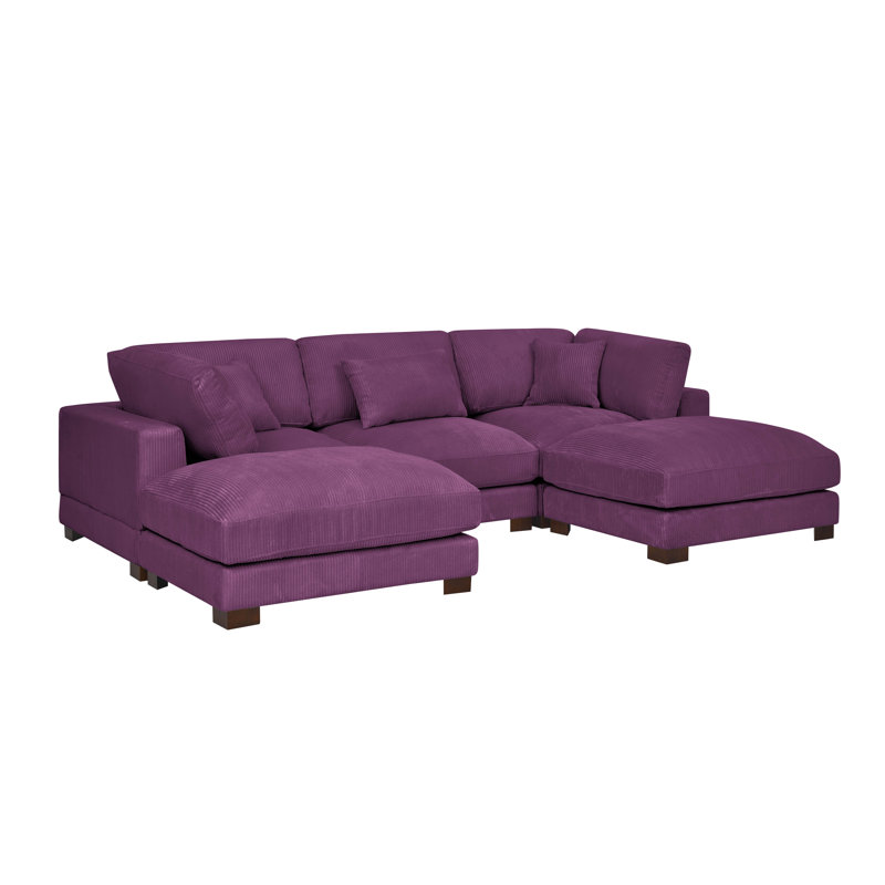 Canapé modulaire Axminster, Mauve