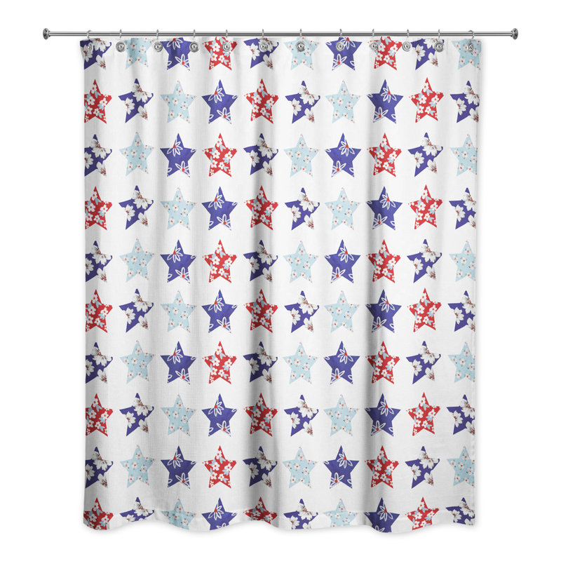 Rideau de douche Floral