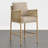 Upholstered Counter Stool with Frame-1733259712