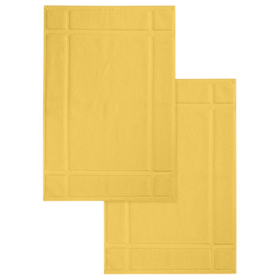  Bath Mat - for Bathroom Floor - Highly Absorbent - Machine Washable