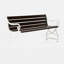 Banc de parc en bois Akaylee
