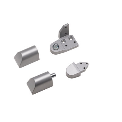 Amarlite Style 3/4 in. Aluminum Right Hand Offset Door Pivot Hinge Set for Adams Rite Type Storefront Door