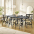 Eriksson Rectangular Solid Wood Extending Table & Carlton Wishbone Dining Chairs - Scandi Inspired
