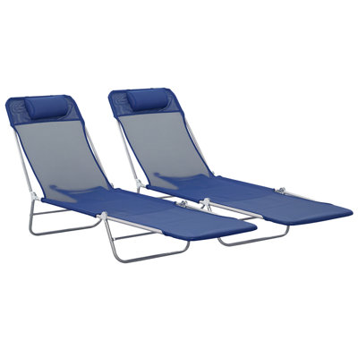 Nakyiah Outdoor Metal Chaise Lounge Set