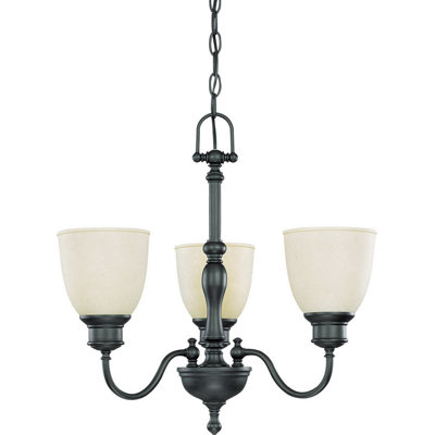 Lustre classique/traditionnel ombré 3 lumières Killough