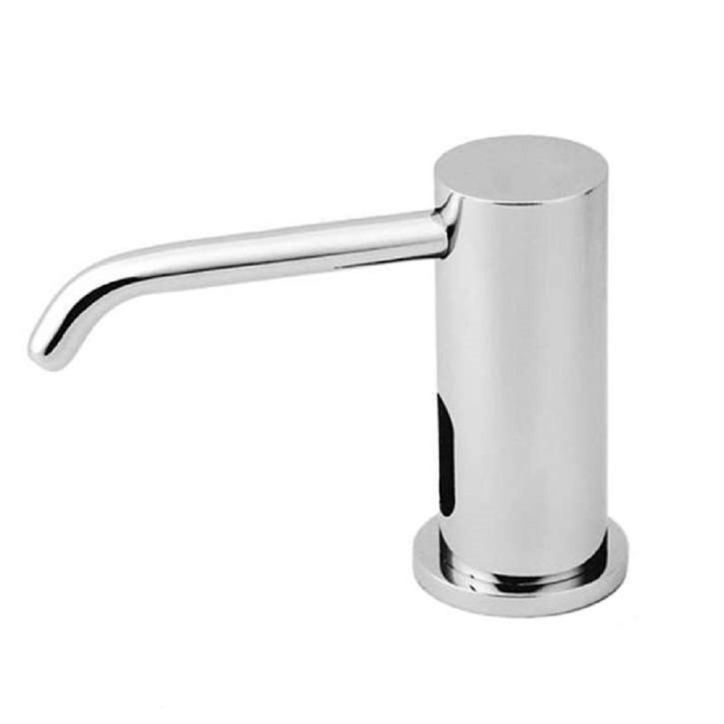 Distributeur de savon automatique commercial avec capteur de mouvement Fontana, capacité de 1,32 gallon, Chrome chrome