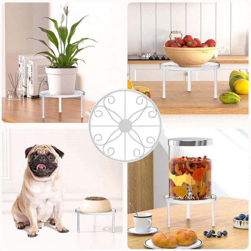 Plant Stand - Set of 5, White