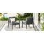 Méridienne polyvalente en aluminium gris avec coussin pour les cuisses-1916643577