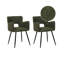 Zolan 43cm H Upholstered Metal Spindle Side Chair-1327323519