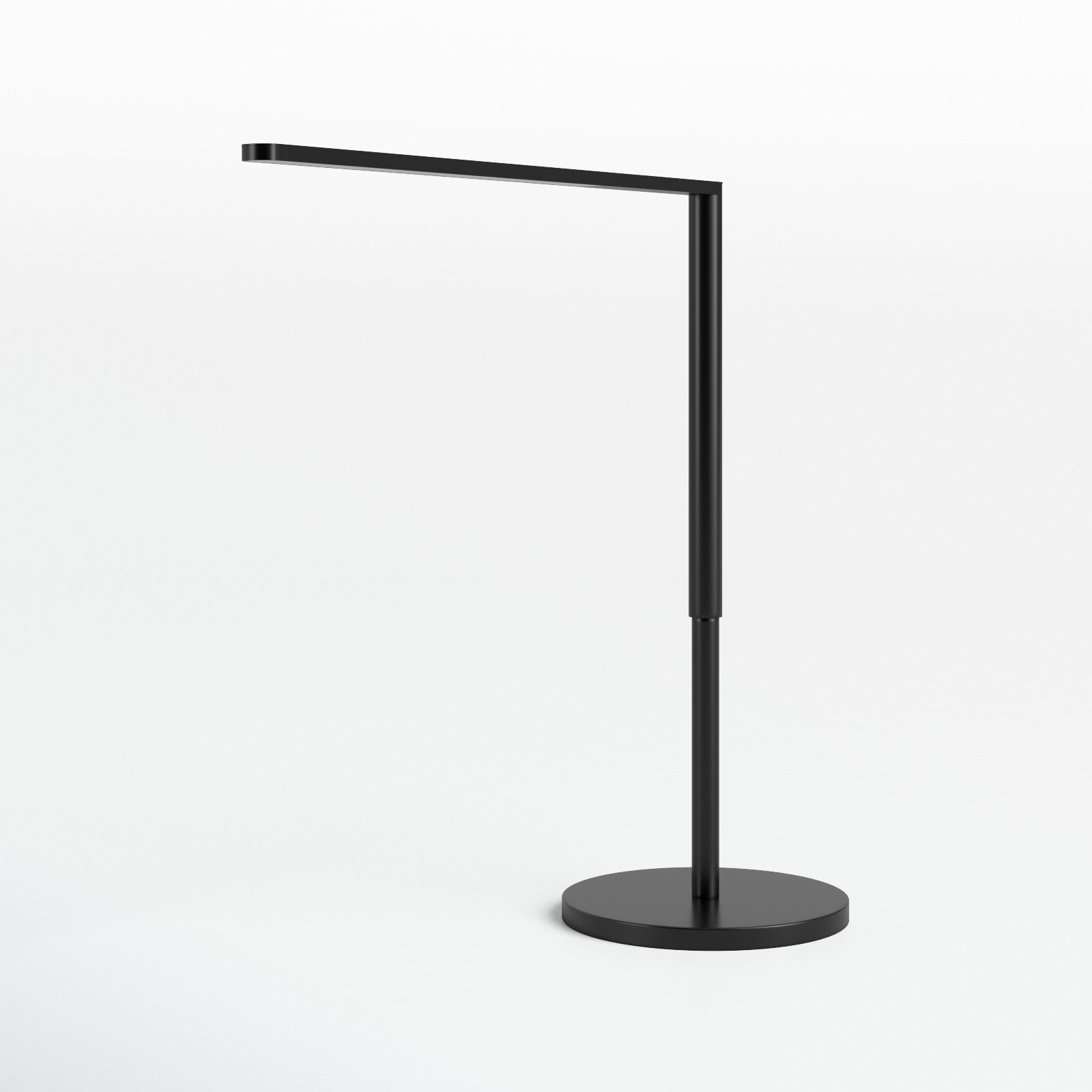 Lady7 Desk Lamp, Metallic Black