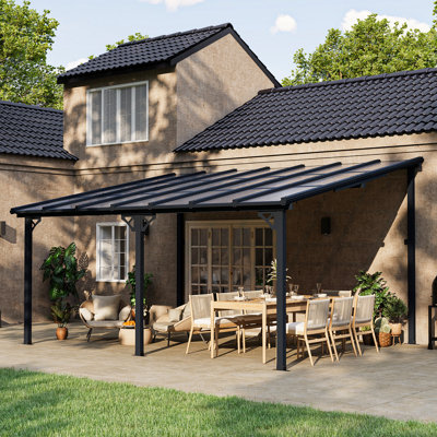Metal Pergola With Canopy