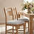 Brienne Mid-Century Upholstered Dining Chair with Frame in Walnut Finish-141434042