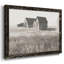 Neutral Barn - reproduction de cadre flottant sur toile-96288396-96288397
