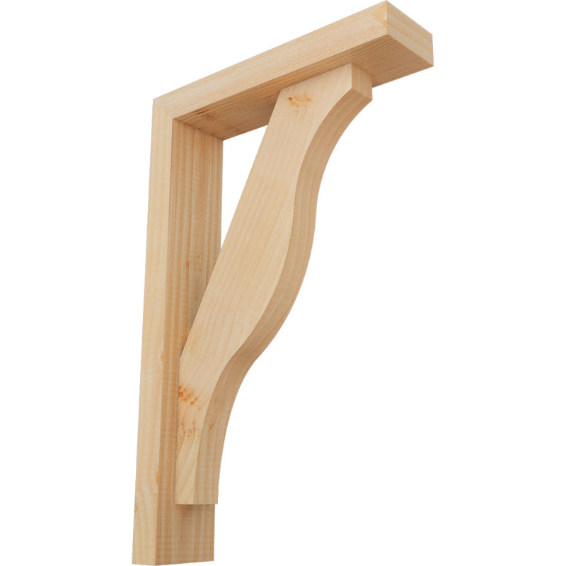 Support Funston Block avec support décalé, 22 x 14, Sapin Douglas de l 3 1/2 (lisse)