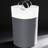 Large Capacity Foldable Laundry Hamper With Aluminum Handles, Fabric Storage Bin For Home, Dorm, Or Commercial Use, Multi-Purpose Clothes And Organizer Basket, 115L-1483540479-1483540474