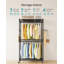 90cm Rolling Clothing Rack