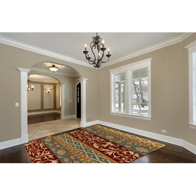 Soraya Wool Floral Indoor Rug