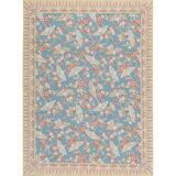 Aubusson Renaissance Wool Floral Area Rug