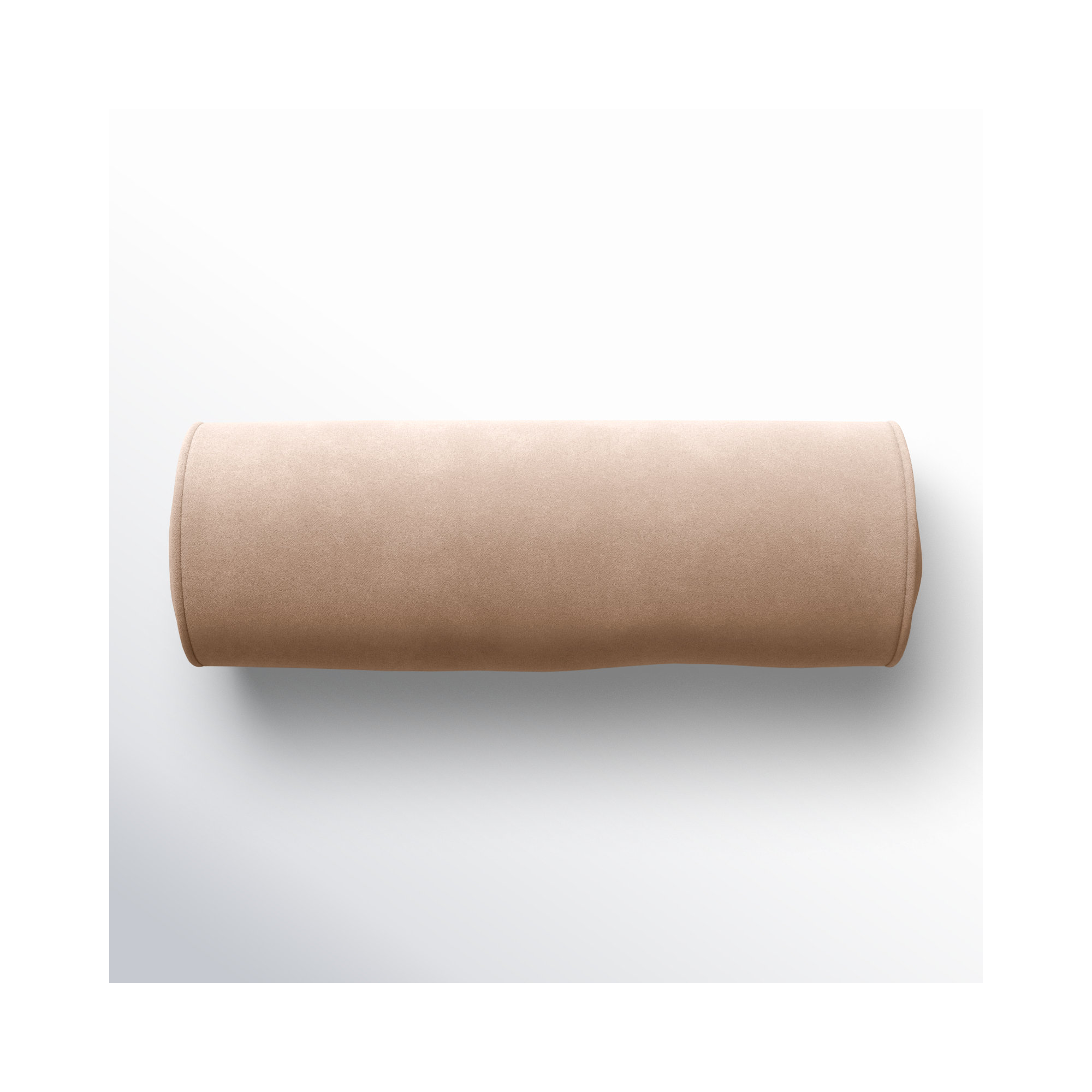 Deane Pillow Cover & Insert Bolster, Ivory, Pillow Cover Only - No Insert