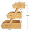 Latunja Wood Cabinet Shelving Rack