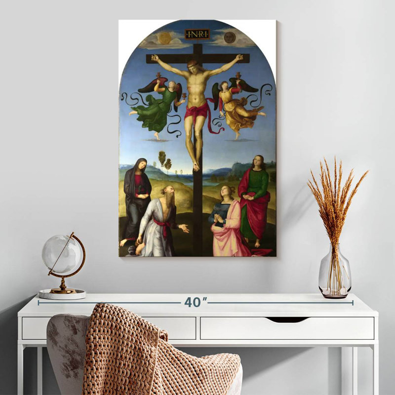 La crucifixion de Mond, H 30 po x l 20 po