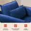 Chaise de salon rembourrée 33 po-1782400075