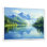 Art mural mural montagne, rivière dans la vallée des États-Unis III