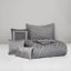 Ensemble d'édredon pour grand lit 7 pièces gris-117539054-117539052