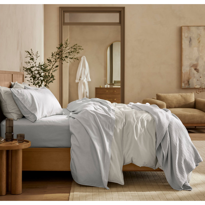 Signature Vintage Washed Sheet Set, Vintage Sky, California King