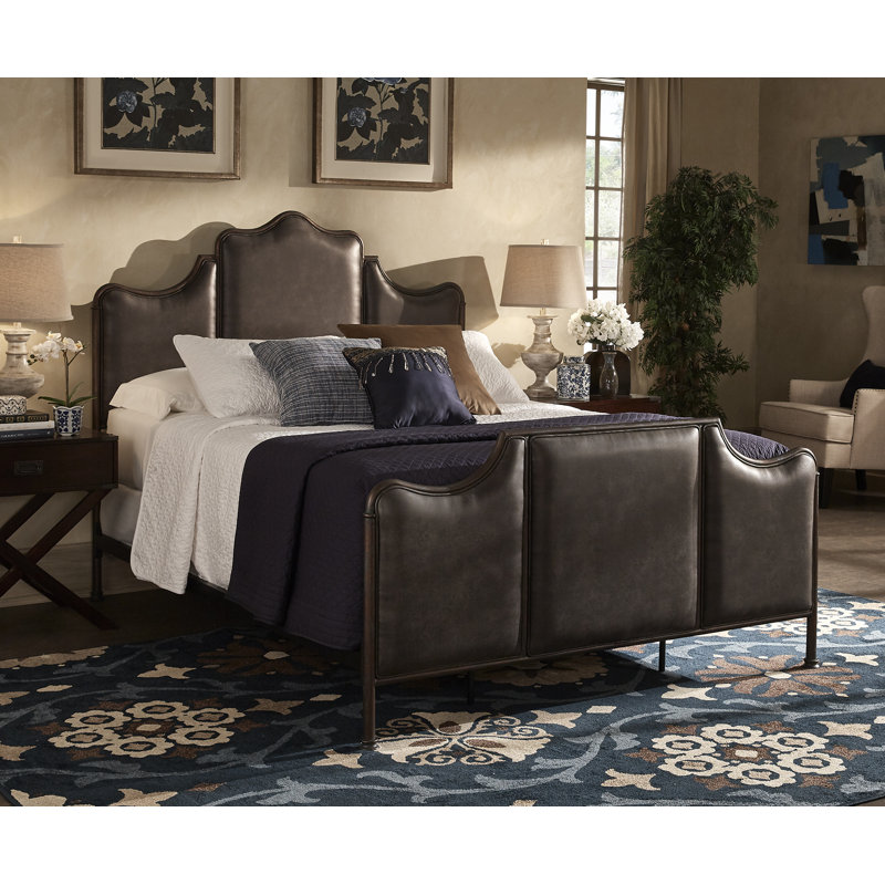 Grand lit tapissier standard Arieli