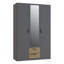 3 Door Manufactured Wood Wardrobe