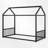Metal Canopy Bed Floor House Bed-117530065-117530064