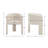 Modern Barrel Dining Chair With Solid Wood Legs, Upholstered Arm Dining Chair, Comfy Side Chair For Living Room/Dining Room-1524021564